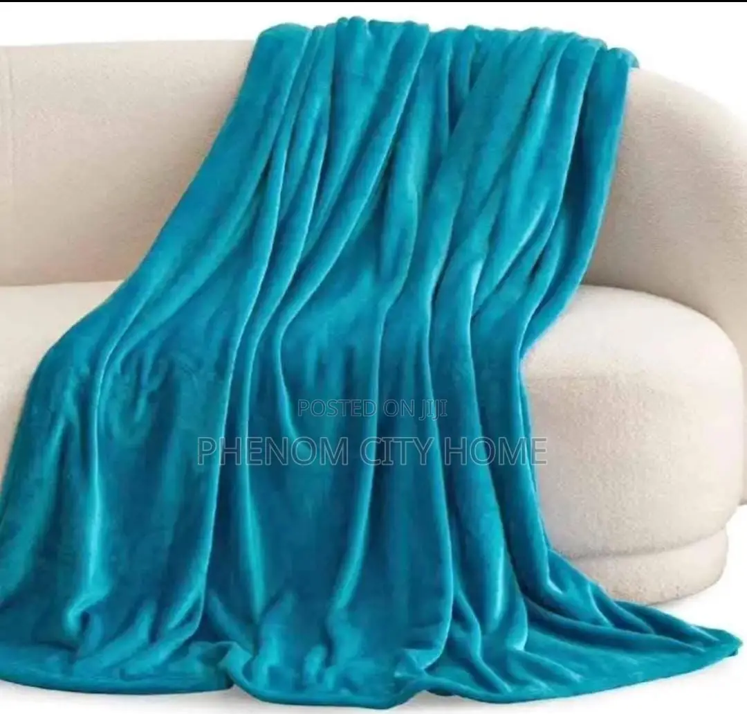 Velvety Long Lasting Plain Soft Fleece Blankets