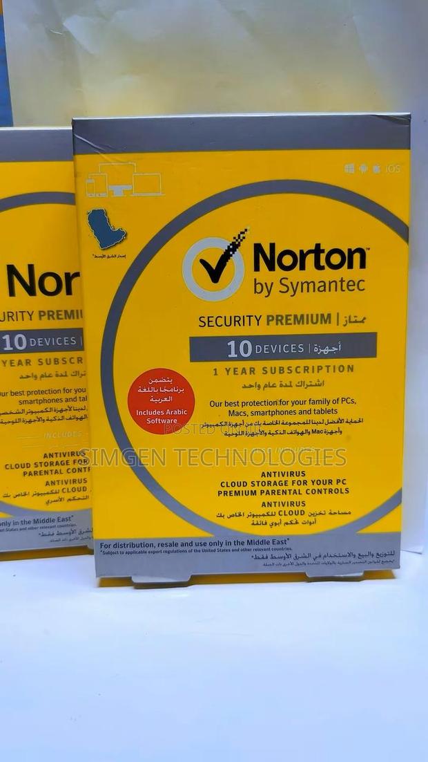 Norton Security Premium (10 Devices) - main view