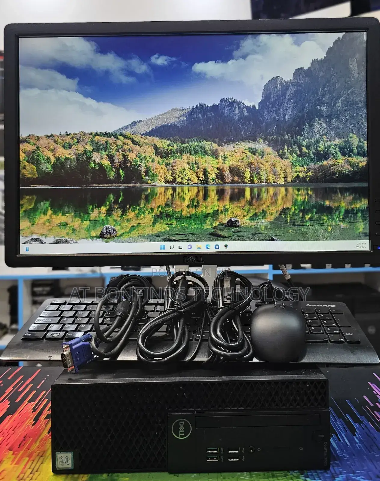 Desktop Computer Dell OptiPlex 3060 8GB Intel Core I3 SSD 256GB