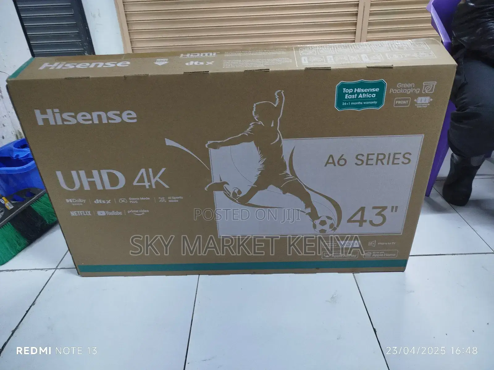 Hisense 43 Inches Uhd A6 Series