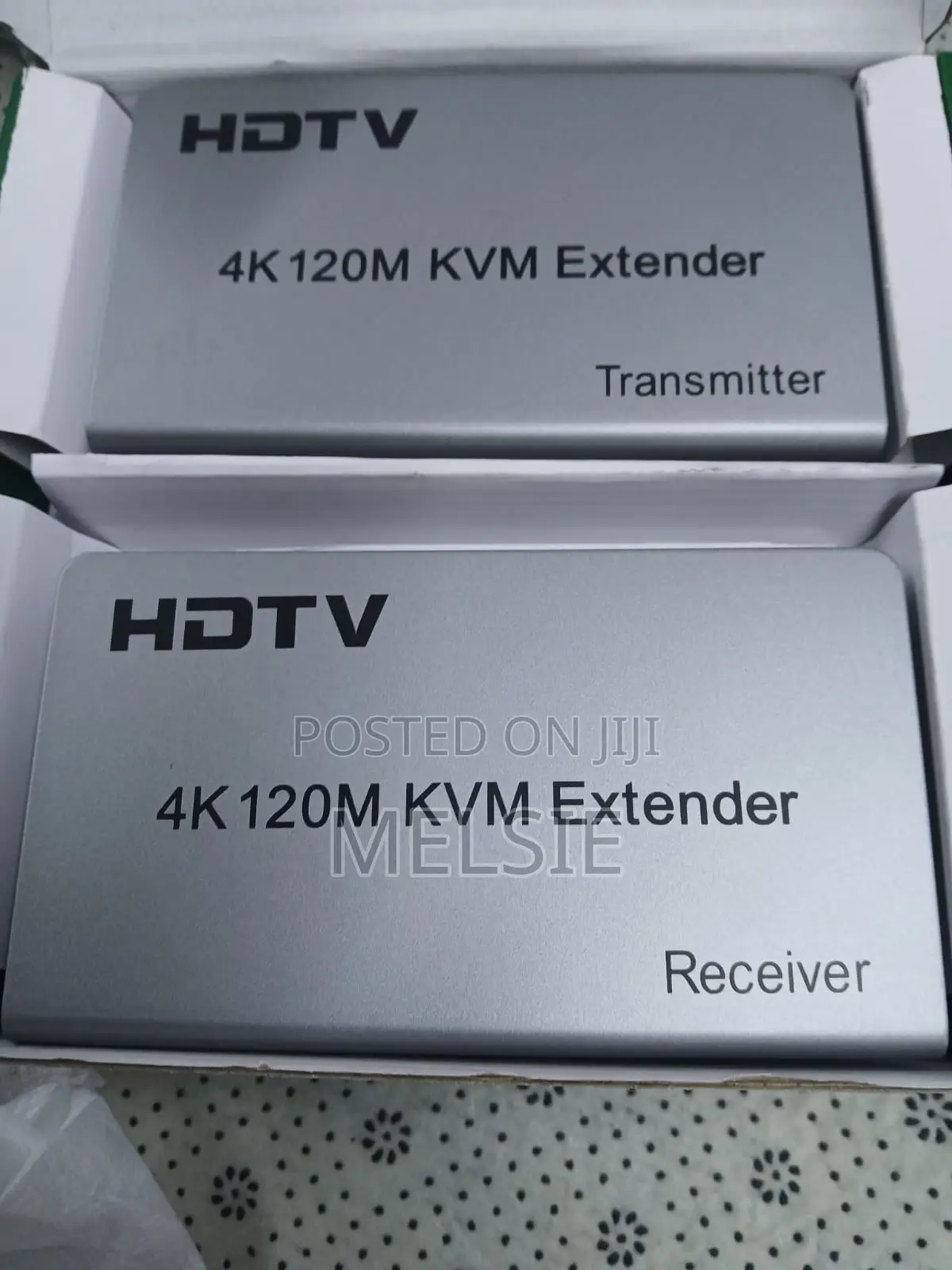  120m HDTV KVM Extender Over Ip Ir and Usb Audio Video