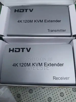  120m HDTV KVM Extender Over Ip Ir and Usb Audio Video