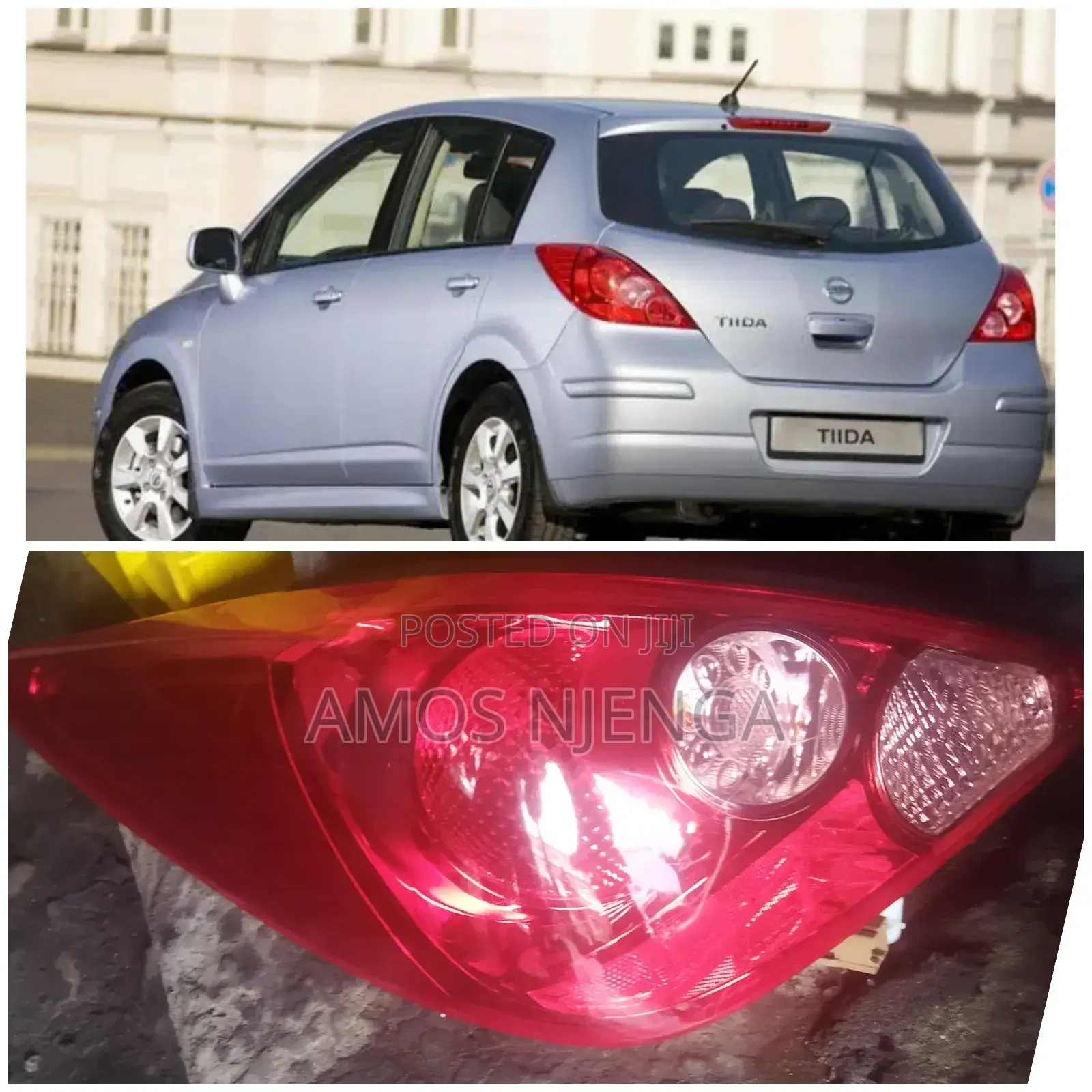 Nissan Tiida 2004 Tailight