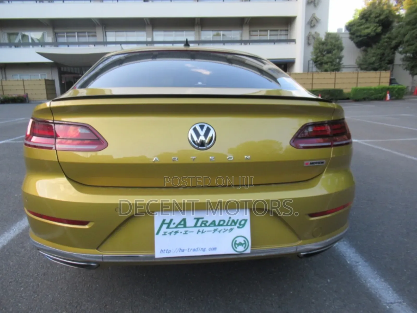 Volkswagen Arteon 2.0T SEL R-Line w/19 AWD 4MOTION 2019 Yellow