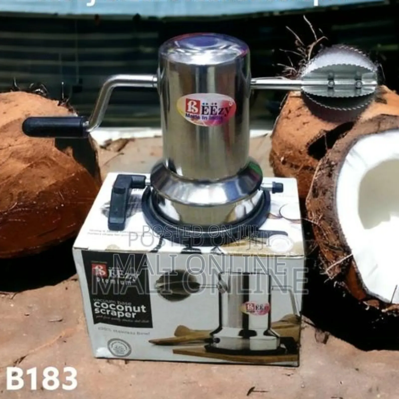 Stainless Steel Coconut Scraper