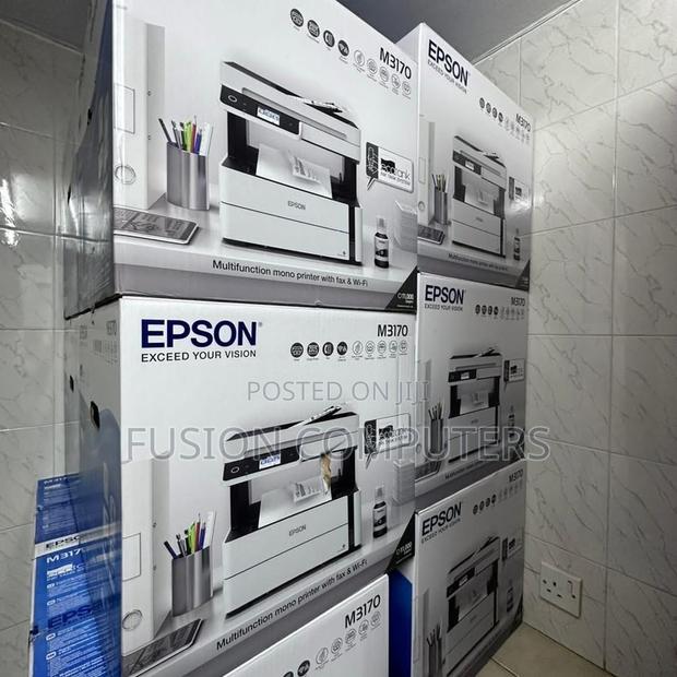 Epson Ecotank Monochrome M3170 Wi-Fi Aio Printer - main view