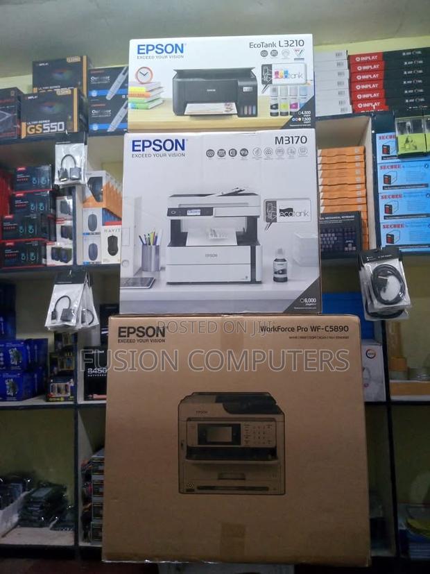 Epson Ecotank Monochrome M3170 Wi-Fi Aio Printer - thumbnail 3
