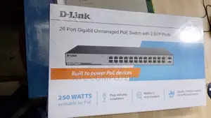Dlink 26 Poe Gigabit Unmanaged Switch With 2 SFP
