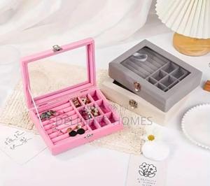 Velvet Jewellery Box-Pa - thumbnail 2