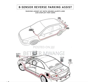 4-Sensor Reverse Car Parking Assist in Kenya