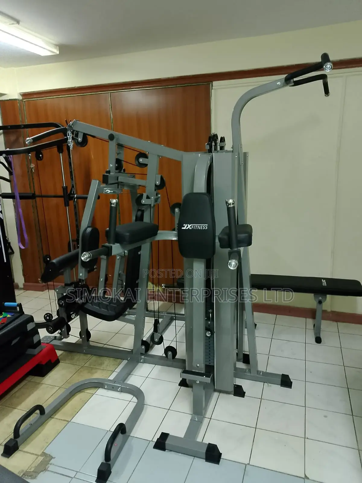 6stations Multi Gym Equipment, Lat Pulldown, Chest Press Etc
