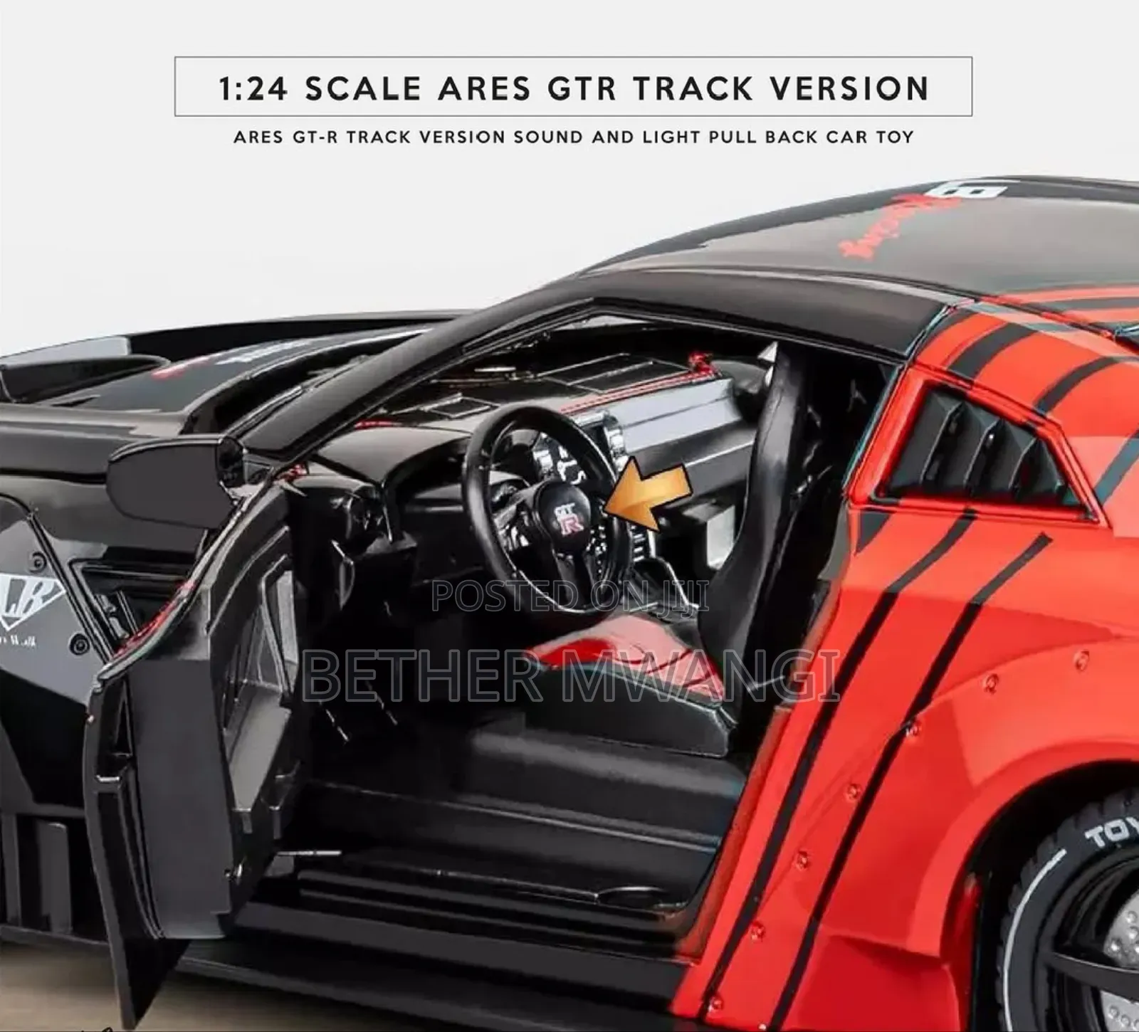 The Ares GTR Track Version in Kenya