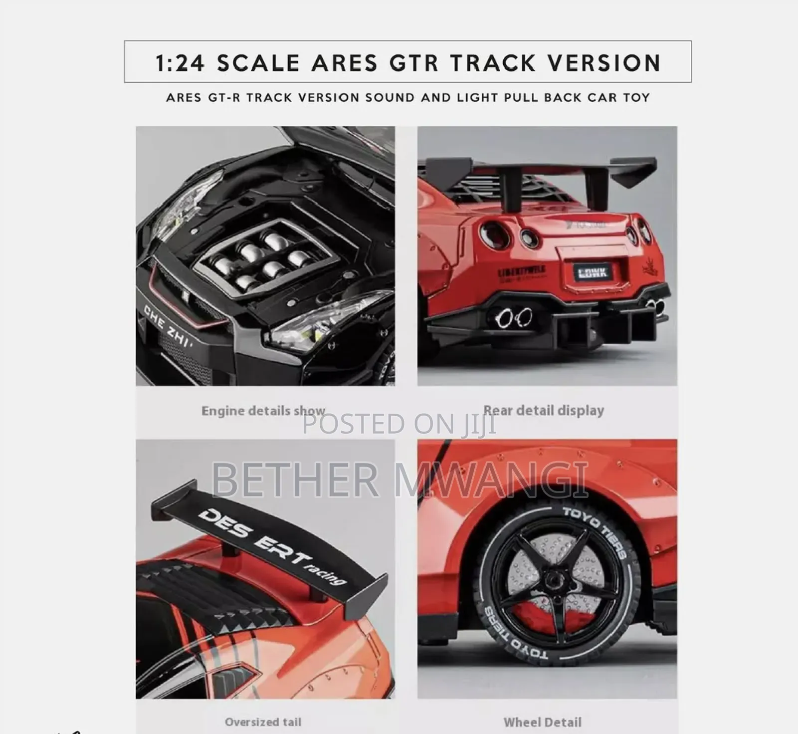 The Ares GTR Track Version in Kenya