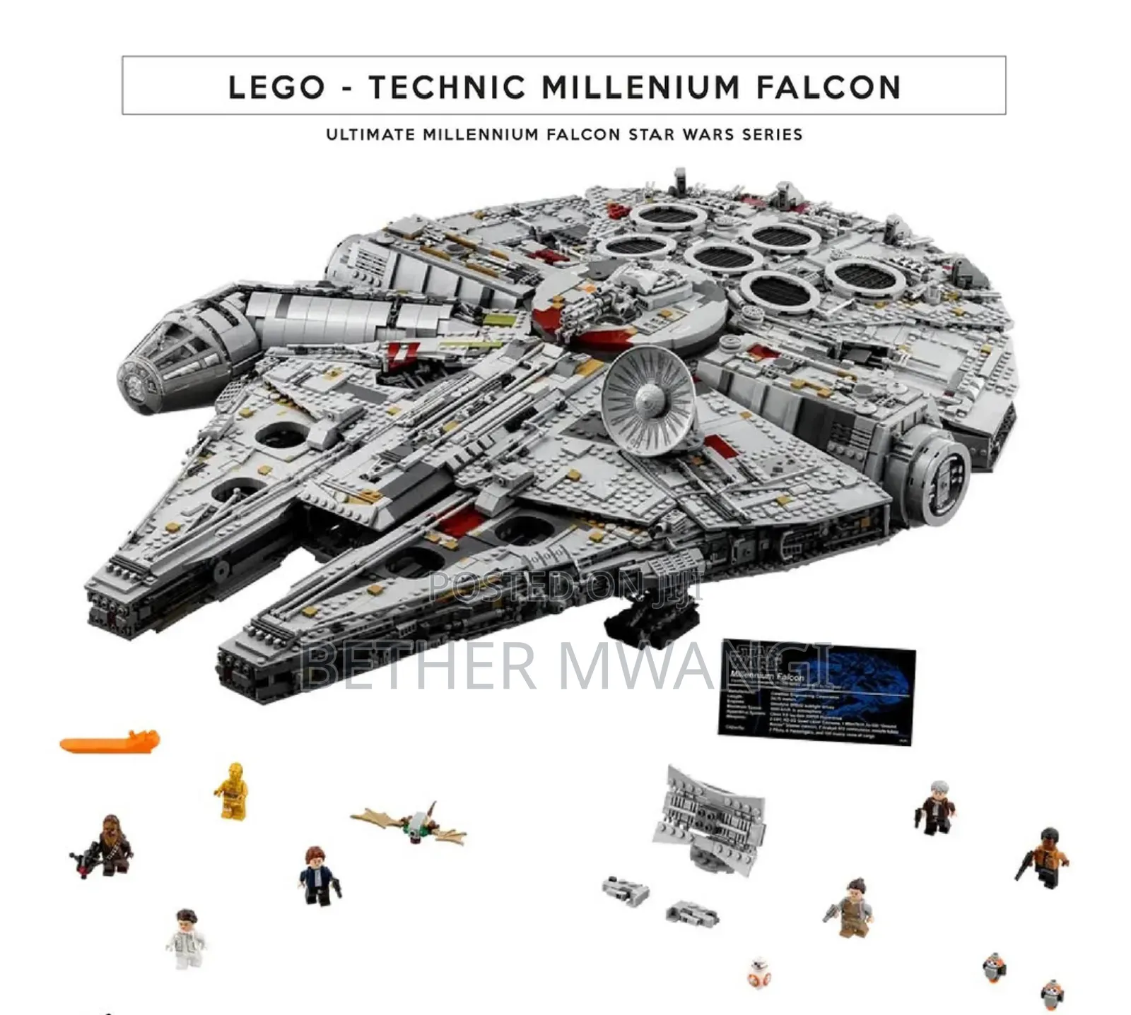 Lego Technic Millenium Falcon in Kenya