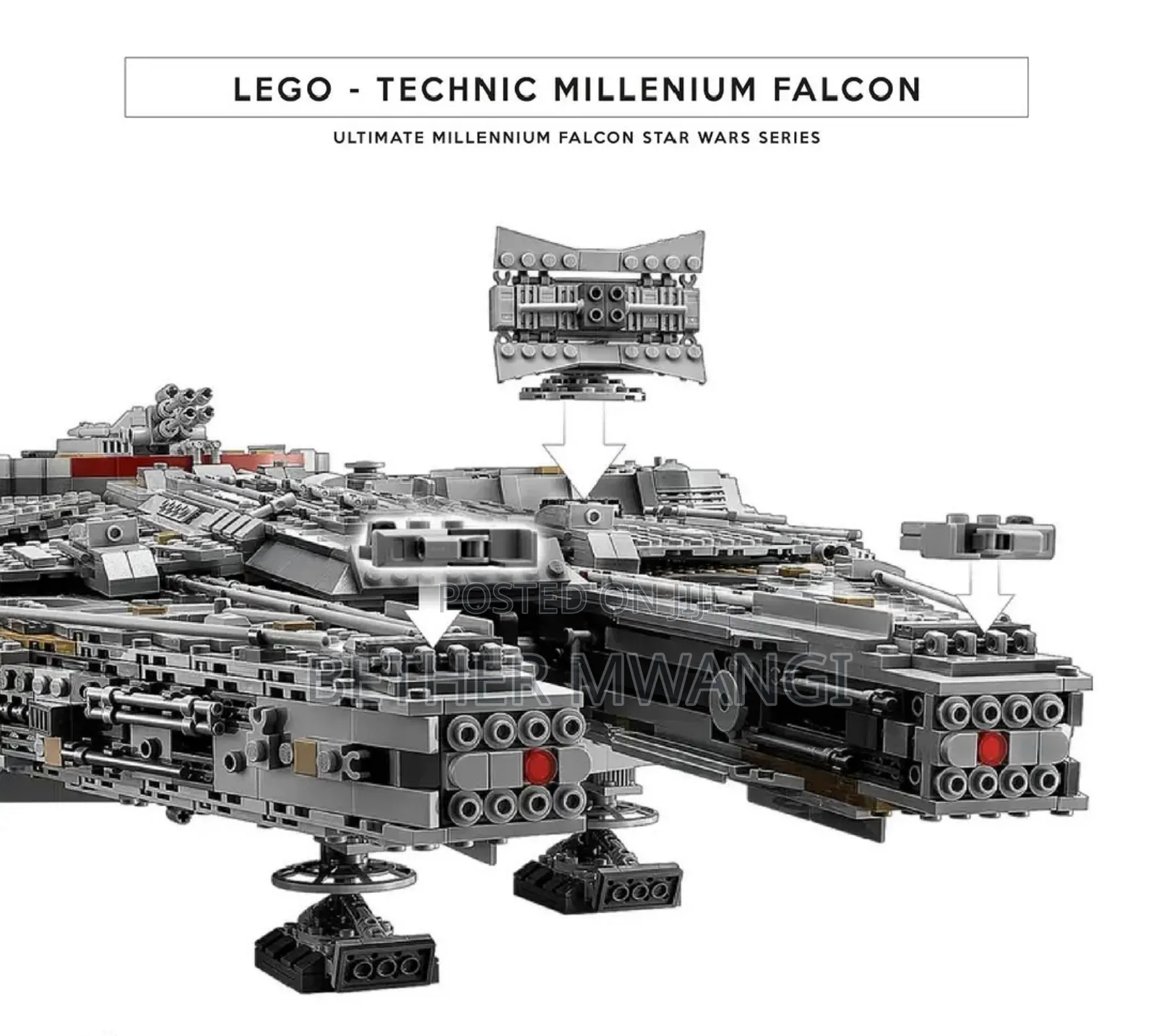 Lego Technic Millenium Falcon in Kenya