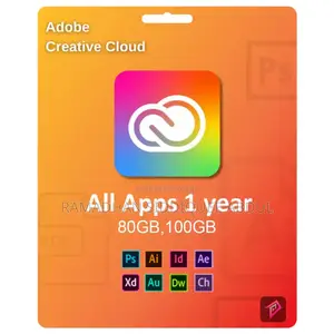 Adobe Creative Cloud (All Apps) | 1 Year | Redeem Code