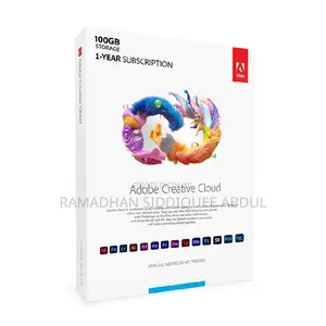 Adobe Creative Cloud (All Apps) | 1 Year | Redeem Code