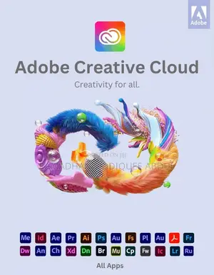 Adobe Creative Cloud (All Apps) | 1 Year | Redeem Code