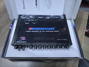 Boschmann Equalizer 7-Band With Subwoofer Output