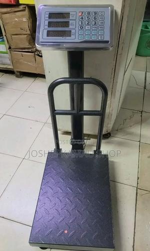 Heavy-Duty Electronic Scale – Max 150kg, LCD Readout - main view