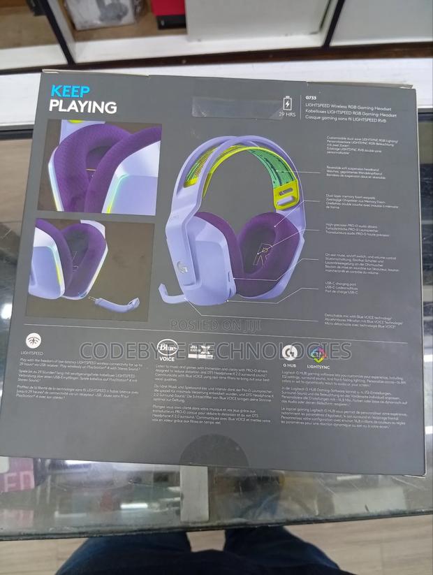 ~Logitech G733 Lightspeed Wireless Gaming Headset G733 ` - thumbnail 2