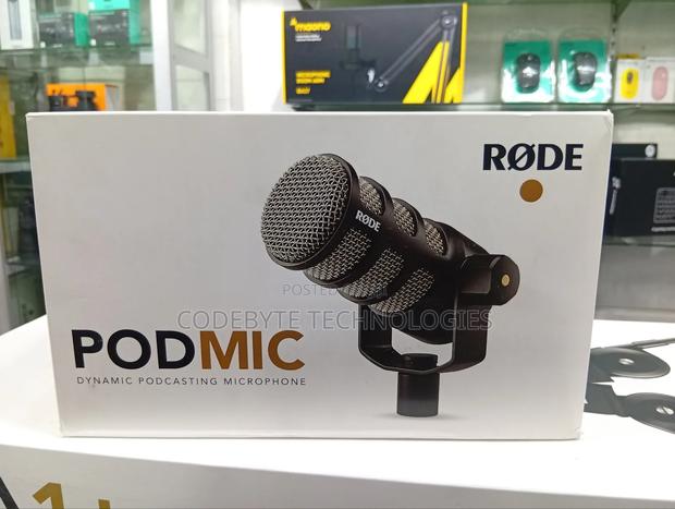Rode Podmic Dynamic Podcasting Microphone - thumbnail 3