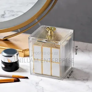 Multifunction Makeup Cotton Pad Storage Box