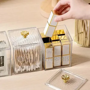 Multifunction Makeup Cotton Pad Storage Box