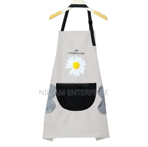 Waterproof Cute Checked Floral Aprons - thumbnail 3
