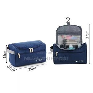 Portable Waterproof Hanging Cosmetic Bag.