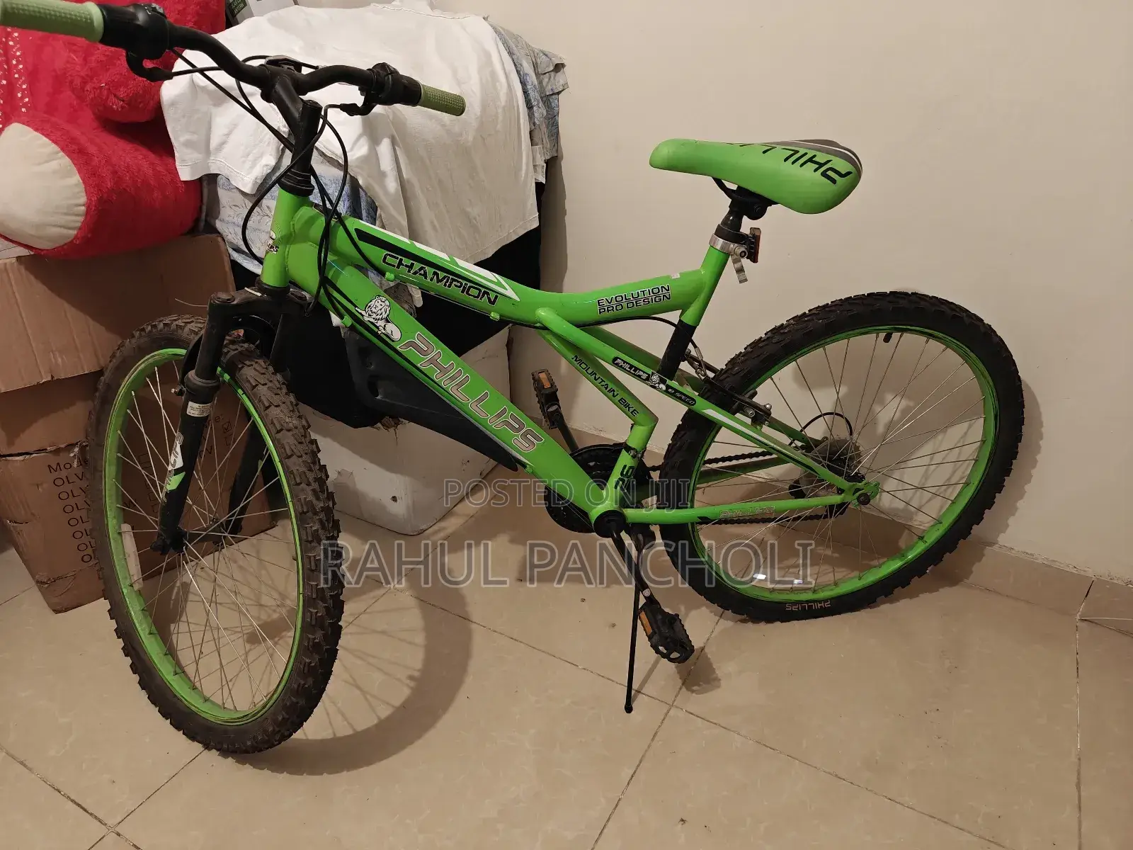 Fun Green Kids’ Bike