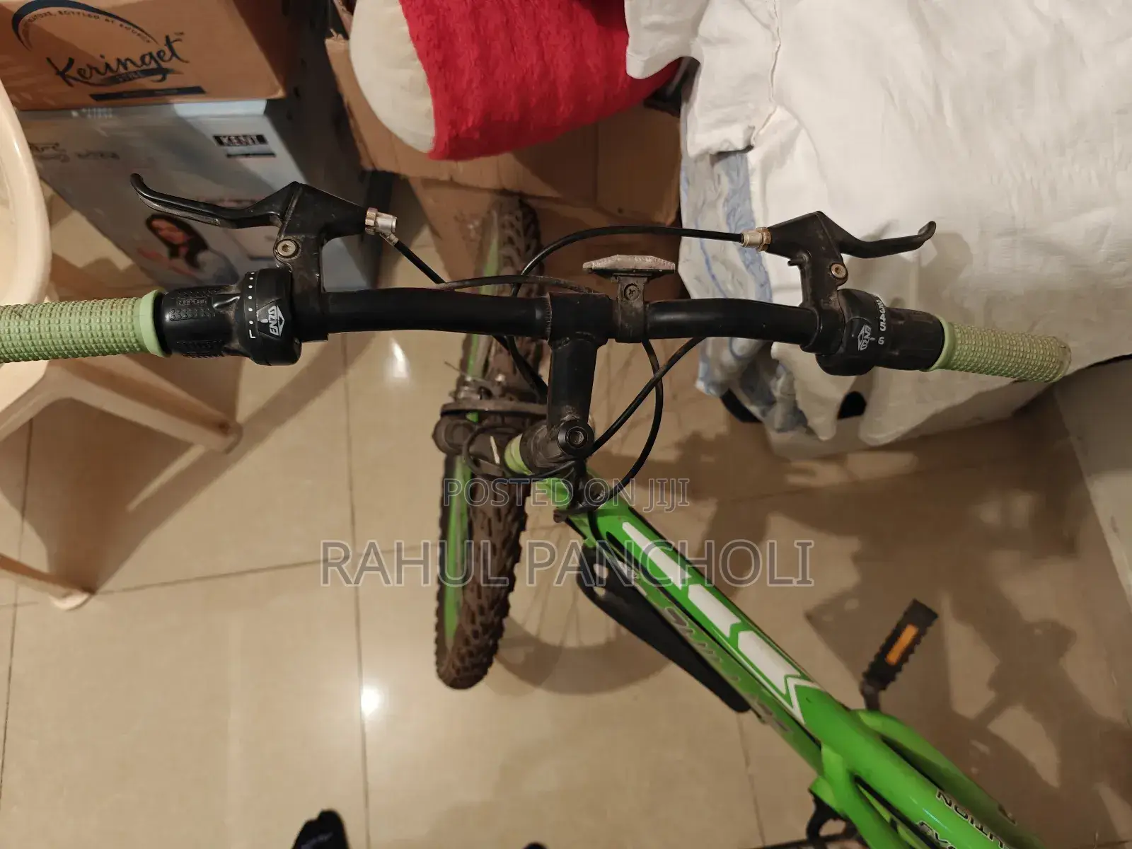 Fun Green Kids’ Bike