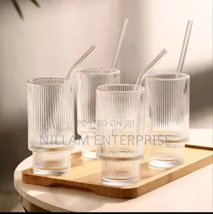 High Borosilicate Glass Coffee /Milk/Juice/Water Tumbler.