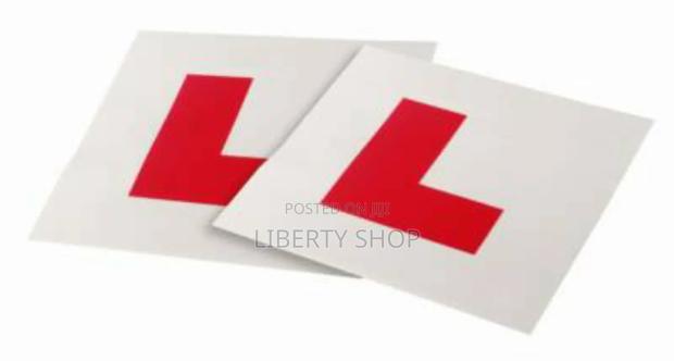 A Pair of Learner Stickers - main view