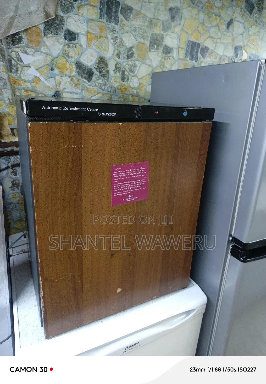 Small Fridge Brown