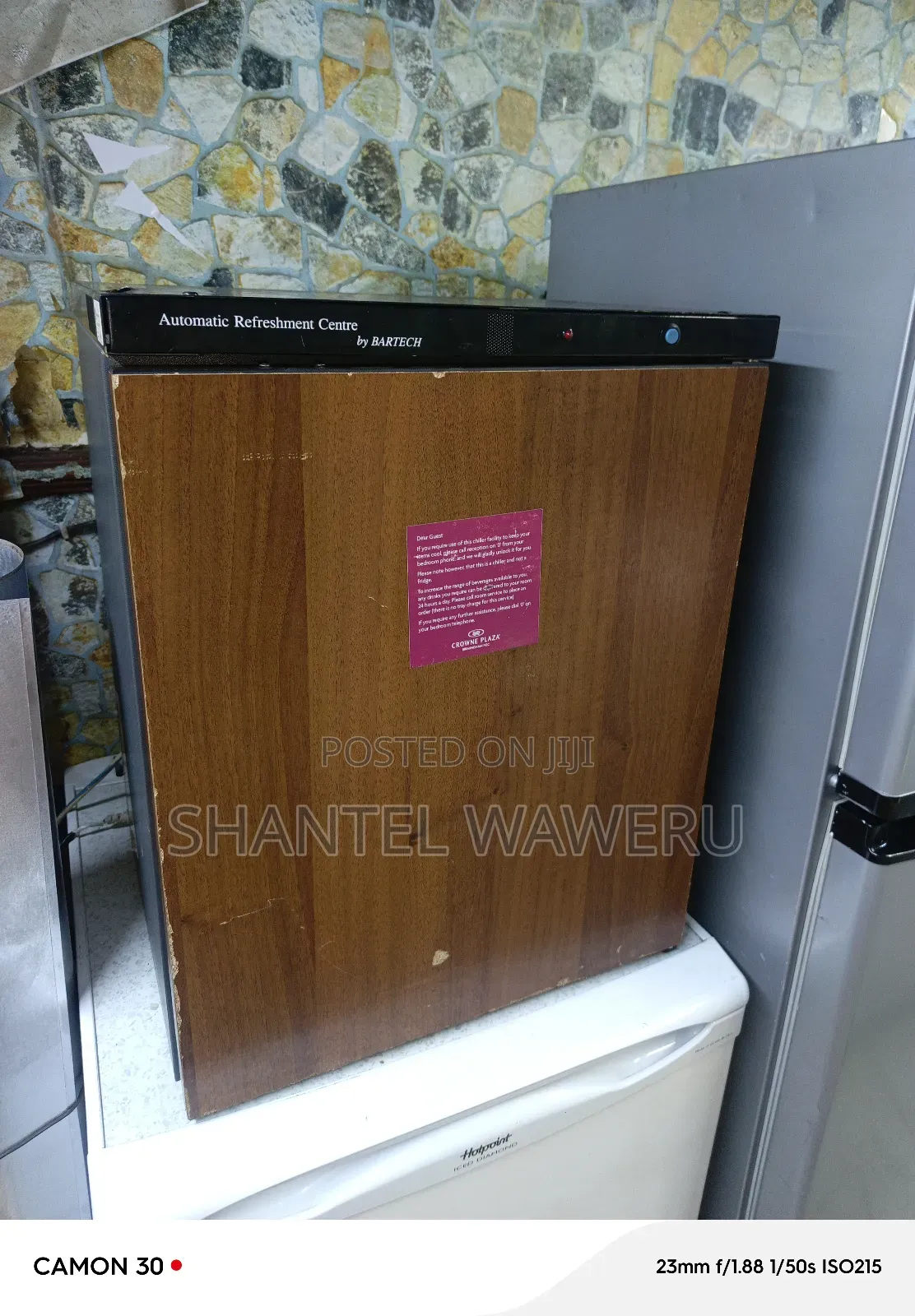Small Fridge Brown