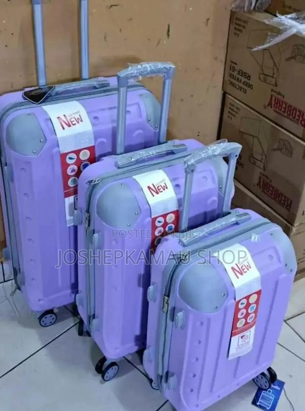 Suitcase//3 In 1 Travel Bag (Fabric) ✓✓360° Wheels