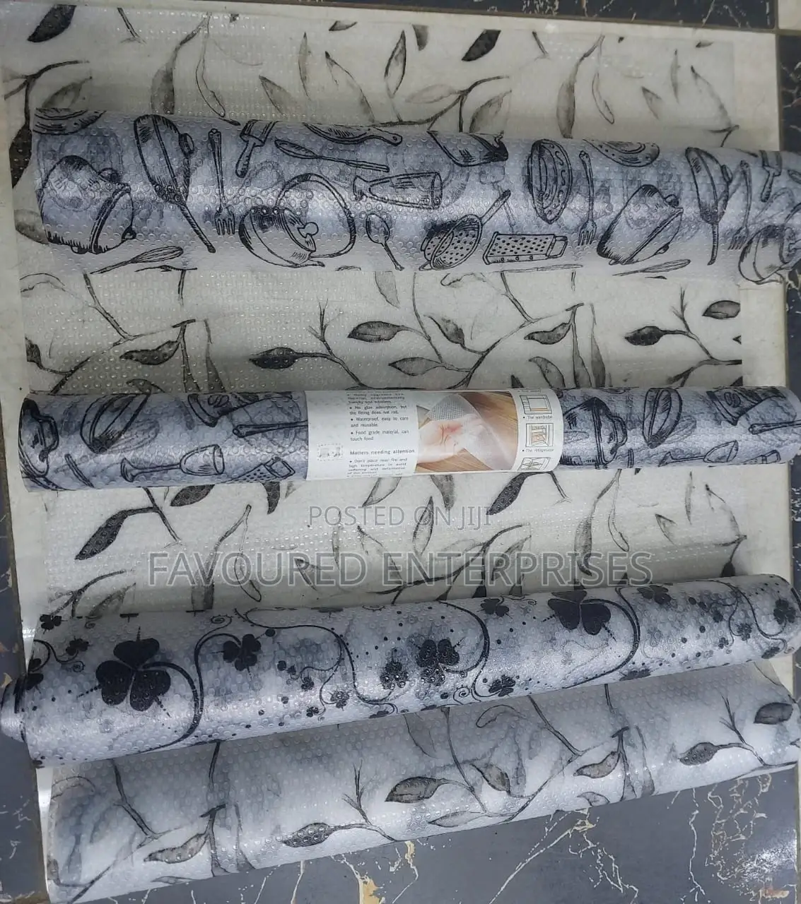 High Quality Flowered Water Proof Drawer Liners 45cmby300cm