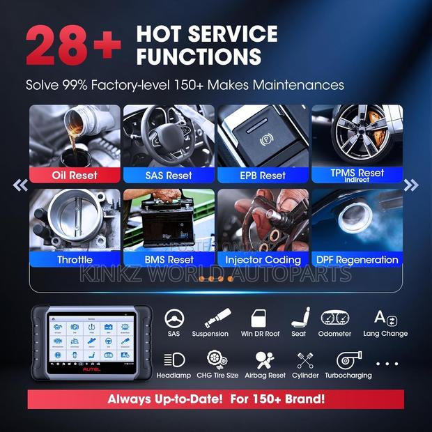 Autel Maxicom Mk808s Pro Bidirectional Car Diagnostic Tool - thumbnail 7