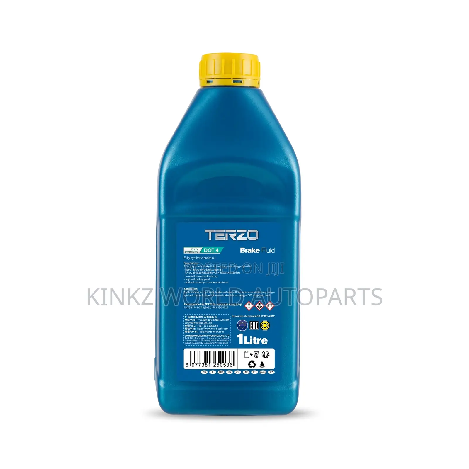 Terzo Atf Brake Fluid Dot 4 Fully Synthetic Brake Fluid 1l.