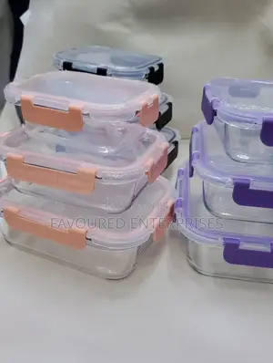 3 In1 Snack Storage Box Set Transparent Top Lid Material: