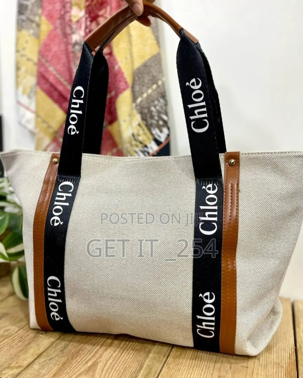 *Big Size Chloe Tote Bag*
🔅Has A Center Zip, Well Linen