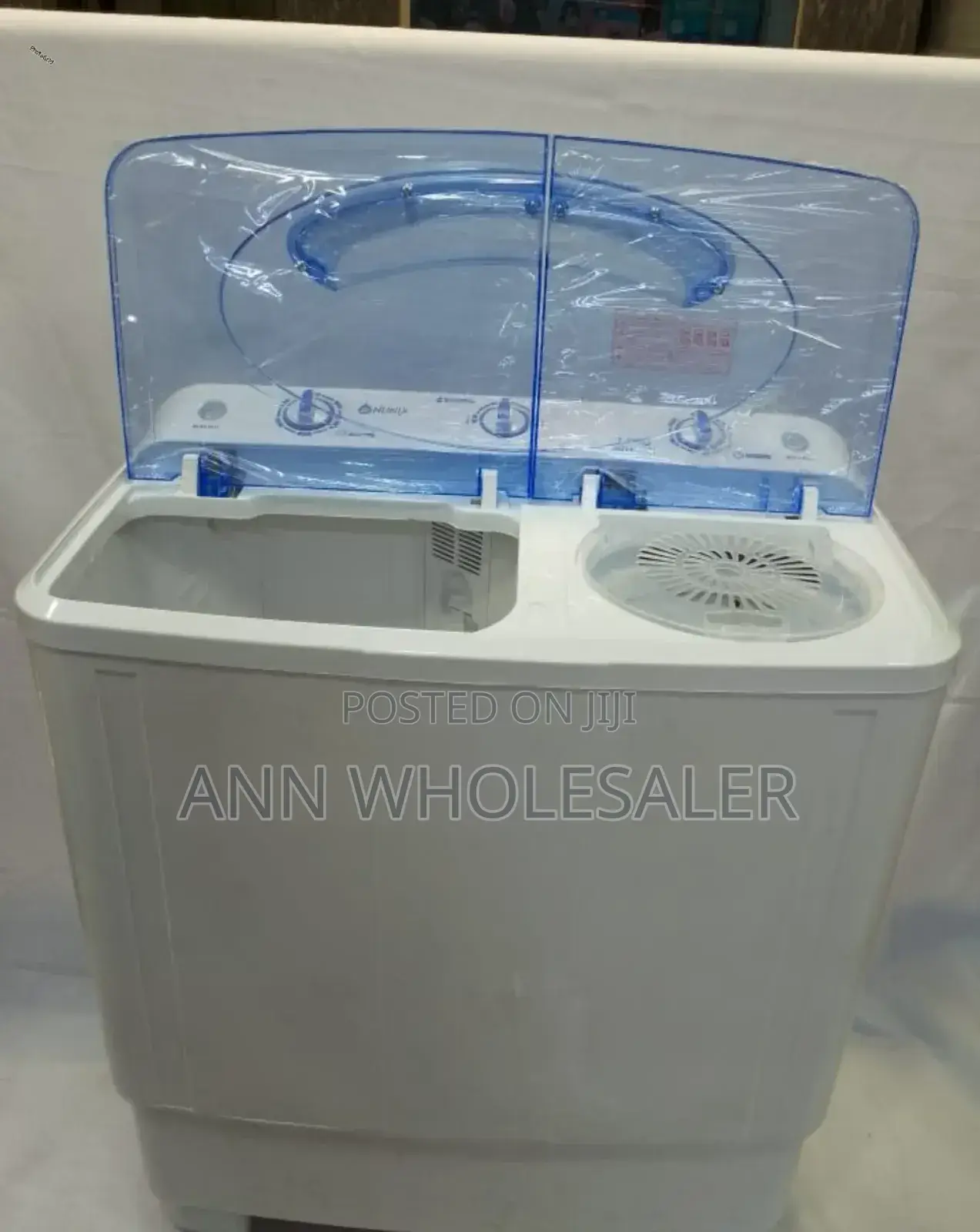 Wash and Spin Twin Tub Nunix 7.5 Washing Machine