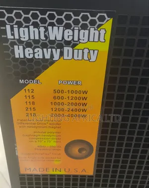 Ev Usa 15" Midrange Speaker Original