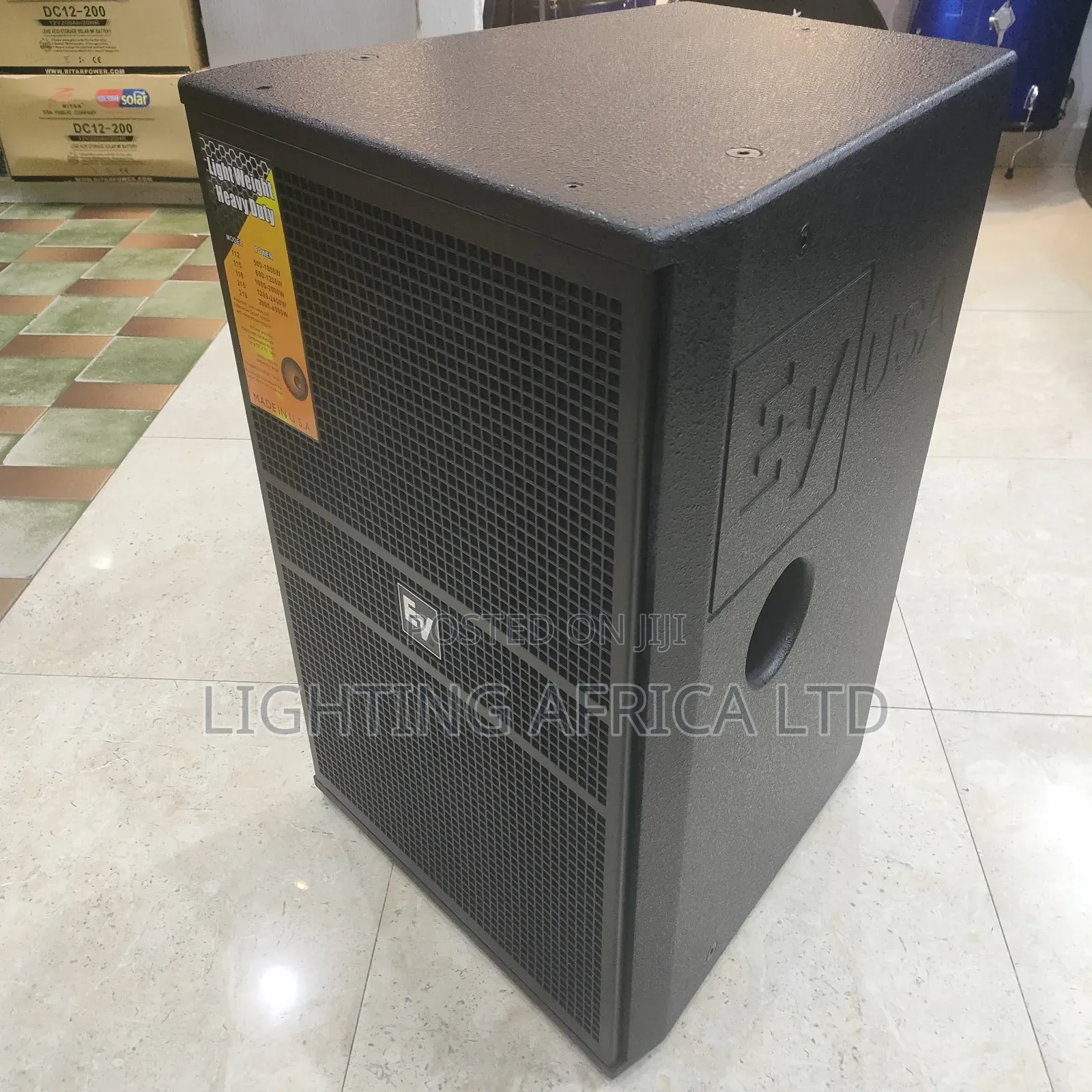 Ev Usa 15" Midrange Speaker Original