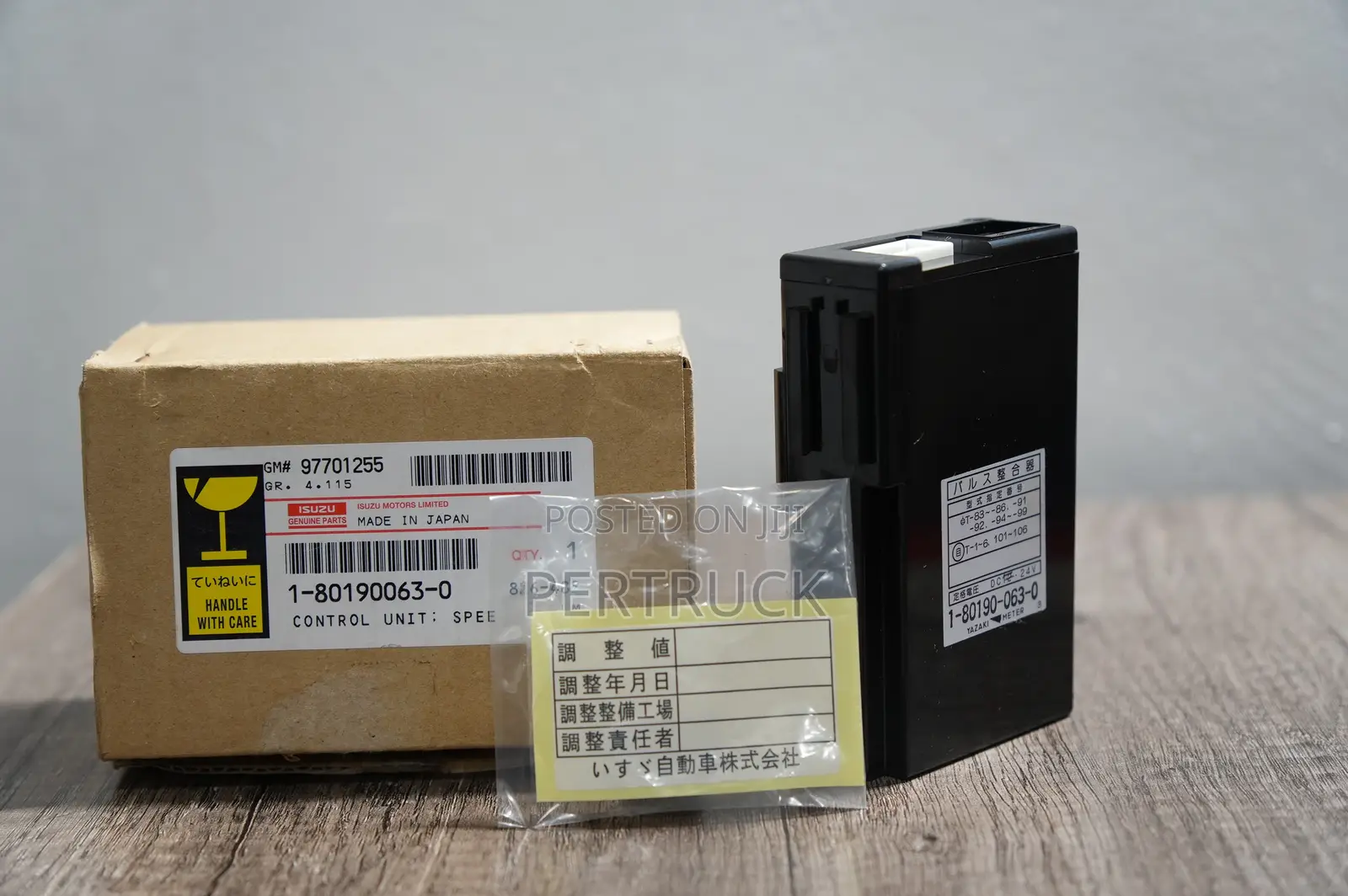 1-80190063-0 Ecu Computer Control Unit Isuzu Fvz34/Giga 24 V