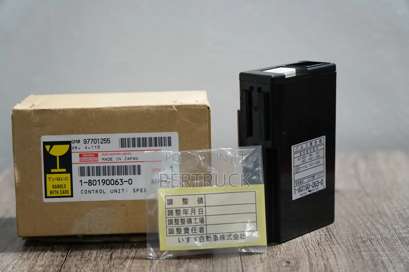 1-80190063-0 Ecu Computer Control Unit Isuzu Fvz34/Giga 24 V