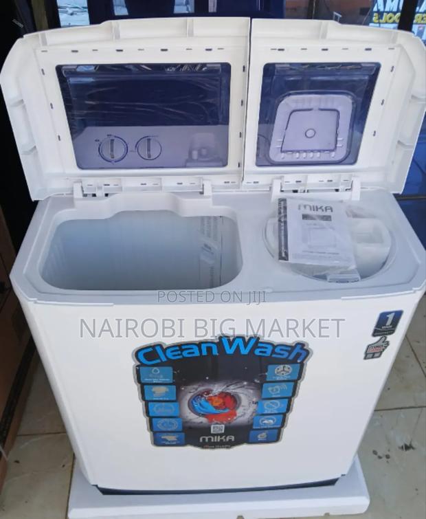 -Mika- 10kg- Twin- Tub- Washing -Machine