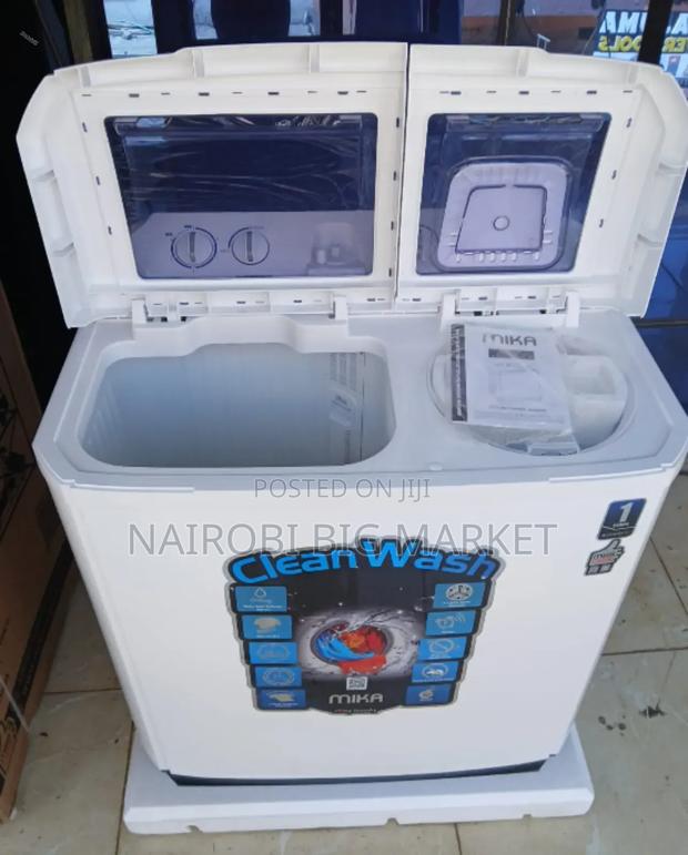 Good Working Mika 10kg Twin Tub Washing Machine Tw10 - main view