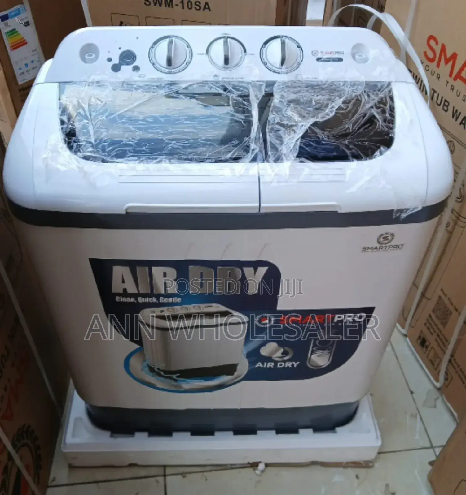Good Working 7kg Smartpro Twin Tub Washing Machine T/7